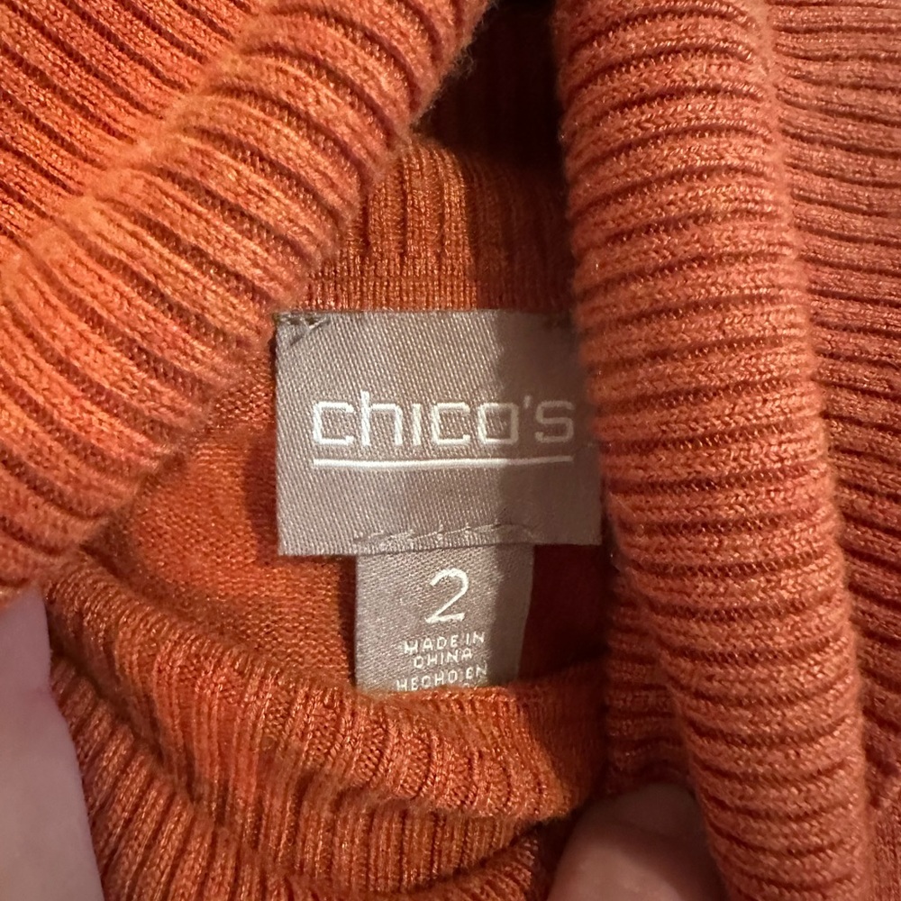 Chico’s turtleneck sweater - Picture 2 of 10